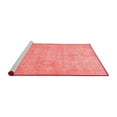 thumbnail image 2 of Ahgly Company Machine Washable Indoor Rectangle Abstract Red Modern Area Rugs, 8' x 12', 2 of 4