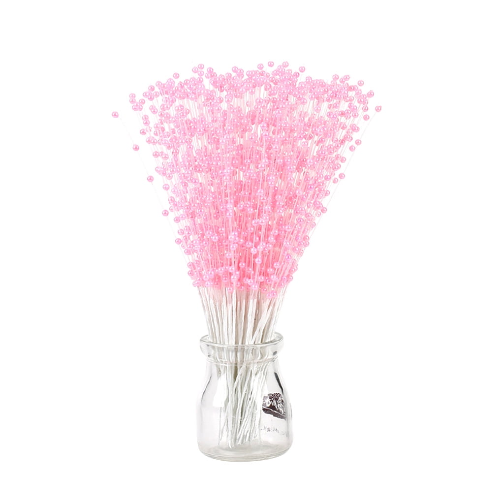 U-N KIKEEP 4mm Pearls String Wedding Bouquet Floral Beaded Sticks Pearl Sticks Beading on Wire Stems for DIY Garland Bridal Wedding Pearl Bouquet 100Pack White, 100 U-N KIKEEP 4mm Pearls String Wedding Bouquet Floral Beaded Sticks Pearl Sticks Beading on Wire Stems for DIY Garland Bridal Wedding Pearl Bouquet 100Pack White, 100