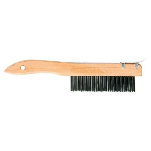 Linzer Products 398230177 300SC 16 x 4 in. Wire Brush with Scraper & Shoe Handle