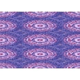 thumbnail image 1 of Ahgly Company Indoor Rectangle Patterned Purple Amethyst Purple Area Rugs, 3' x 5', 1 of 6