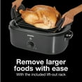 thumbnail image 6 of Proctor Silex Electric Roaster Oven with Self-Basting Lid, Black, 18 Quarts, 32211, 6 of 8