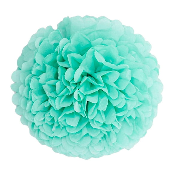 1pcs Set 7.8inch Blue Paper For Birthday Party Flower Balls Paper Pom Pom Paper Paper Flowers Decorations Pom Pom Paper Balls 1pcs Set 7.8inch Blue Paper Pom Pom Paper Balls For Birthday Party Paper