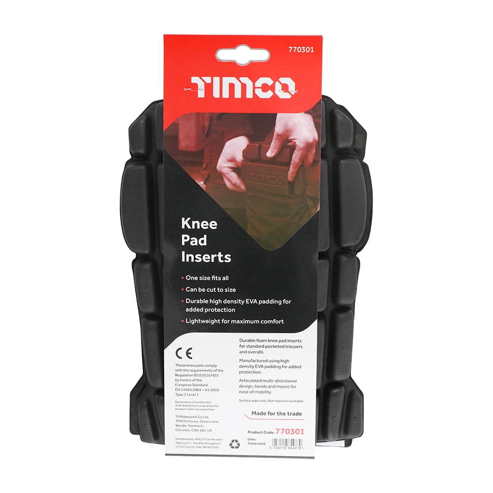 Timco - Knee Pad Inserts (Size One Size - 1 Each)
