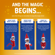 The Elf on the Shelf: A Christmas Tradition – Boy Scout Elf with Blue Eyes and Storybook