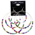 thumbnail image 2 of Mi Amore Dangle-Earrings Multicolor/Silver-Tone, 2 of 2