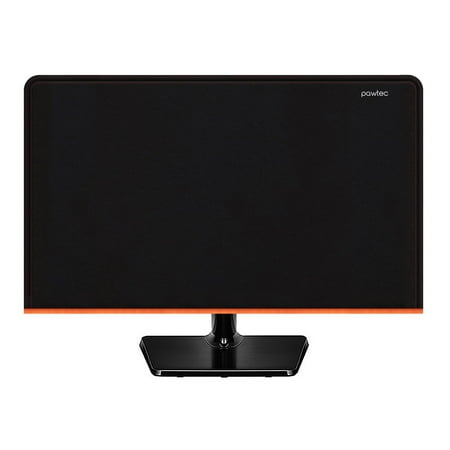 Pawtec Flat Screen Monitor Cover - Scratch Resistant Neoprene, Full Body Sleeve - For LED LCD HD Panel