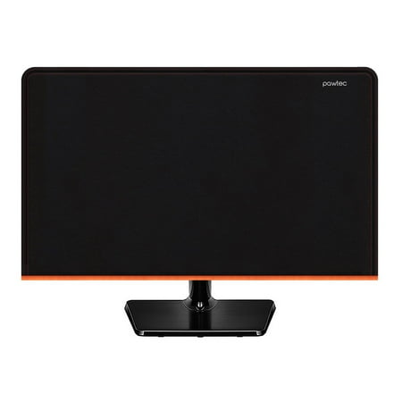 Pawtec Flat Screen Monitor Cover - Scratch Resistant Neoprene, Full Body Sleeve - For LED LCD HD (Best Monitor For Wow)