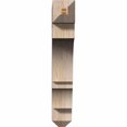 thumbnail image 6 of Ekena Millwork 5 1/2"W x 34"D x 34"H Balboa Craftsman Smooth Bracket, Douglas Fir, 6 of 13