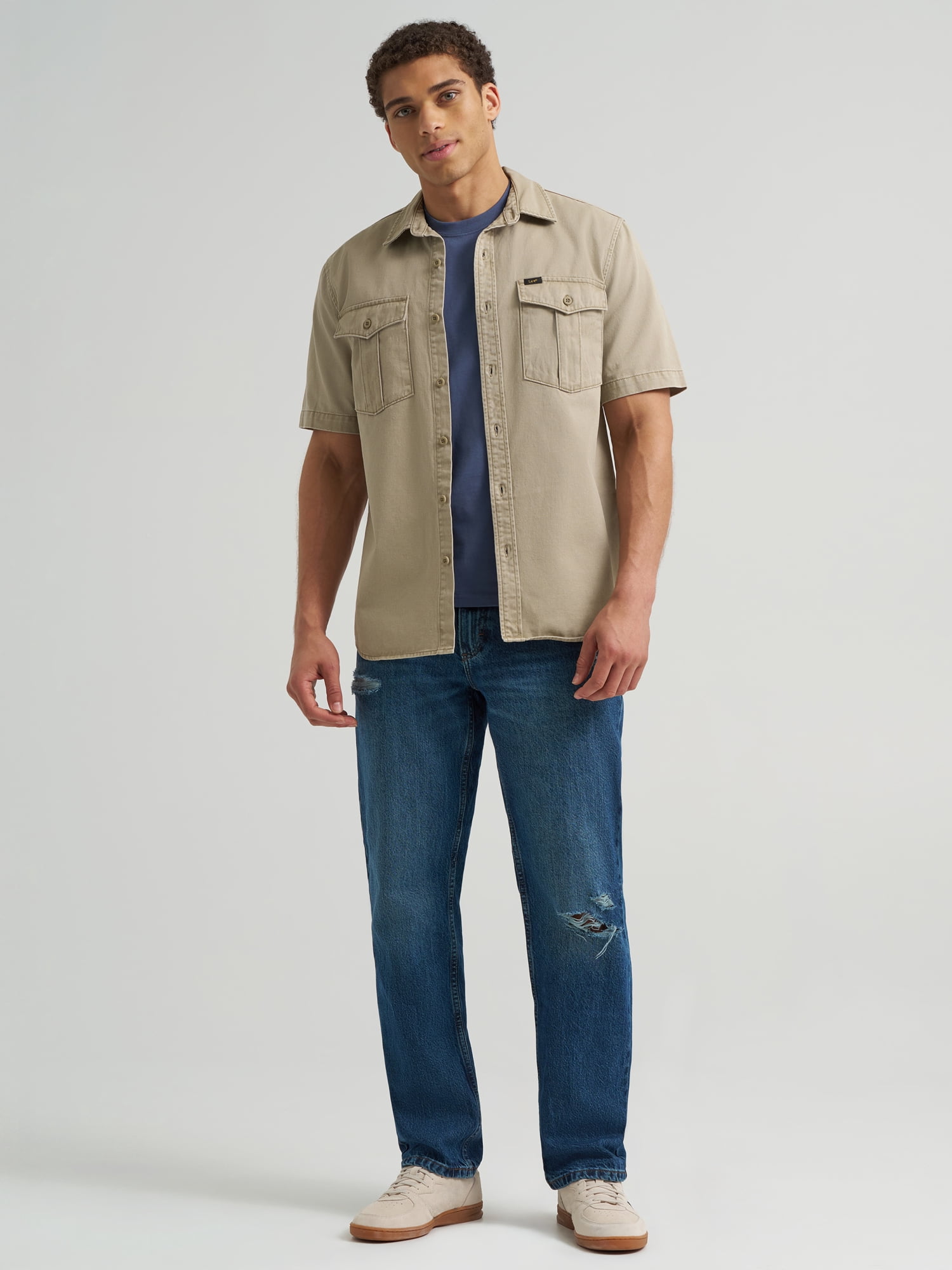 Lee® Men's Heritage Short Sleeve Surplus Shirt, Sizes S-3XL