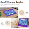 thumbnail image 2 of SUPNICE Kids Case for Walmart Onn 11 Inch Tablet Pro 2023 (Model: 100110027), Lightweight Shockproof Convertible Handle Stand Case for Onn Tablet Pro 11",Purple, 2 of 7