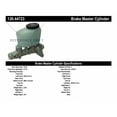 thumbnail image 2 of Centric 130.44723 Premium Brake Master Cylinder Fits select: 1994-1995 TOYOTA PICKUP, 2 of 2