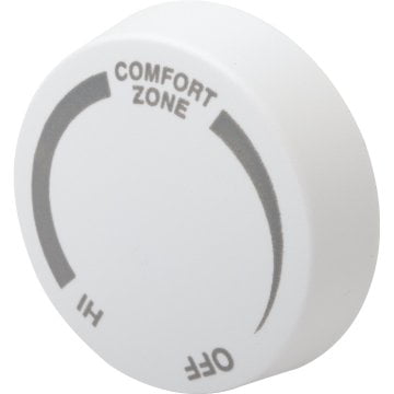 Cadet Almond Double Pole Baseboard Thermostat Knob Com - Cadet Wall Heater Thermostat Cover