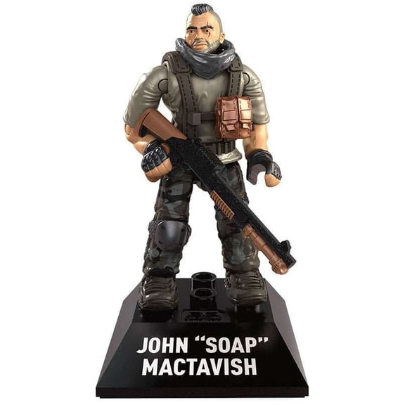 Mega Construx Call of Duty Black Series John Soap Mactavish Building Set