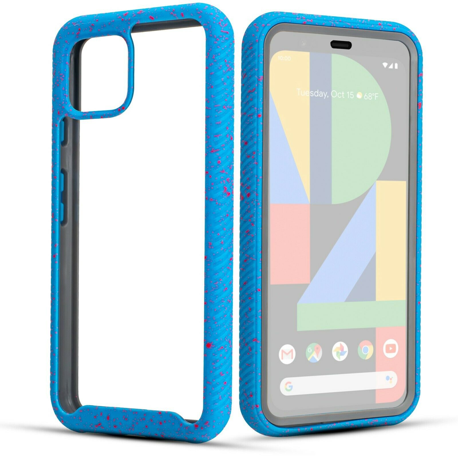 for Google Pixel 4XL Clear Case Phone Case Dual Layer Full
