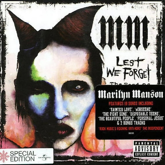 Lest We Forget - The Best Of Marilyn Manson (CD)