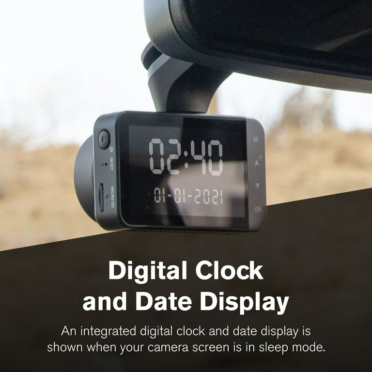 Yada 4K Dash Cam Road Car, GPS, 150 Degree Wide Angle, 3