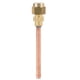 thumbnail image 2 of Válvula De Servicio, Válvula De Acceso De Flujo único Duradera, Para Unidades De Refrigeración Y Aire Acondicionado De -25~120 Grados Celsius 4.5Mpa OTVIAP Brass Access Valve, 2 of 8