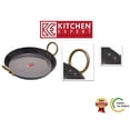 thumbnail image 4 of Kitchen Expert Iron Flat Kadai (11 Inch, Black), 4 of 5