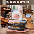 thumbnail image 2 of Case For Samsung Galaxy S26 Ultra/S26 Plus/S26, PU Leather Shell With Wristlet Zipper Wallet Holder Cover, 2 of 6