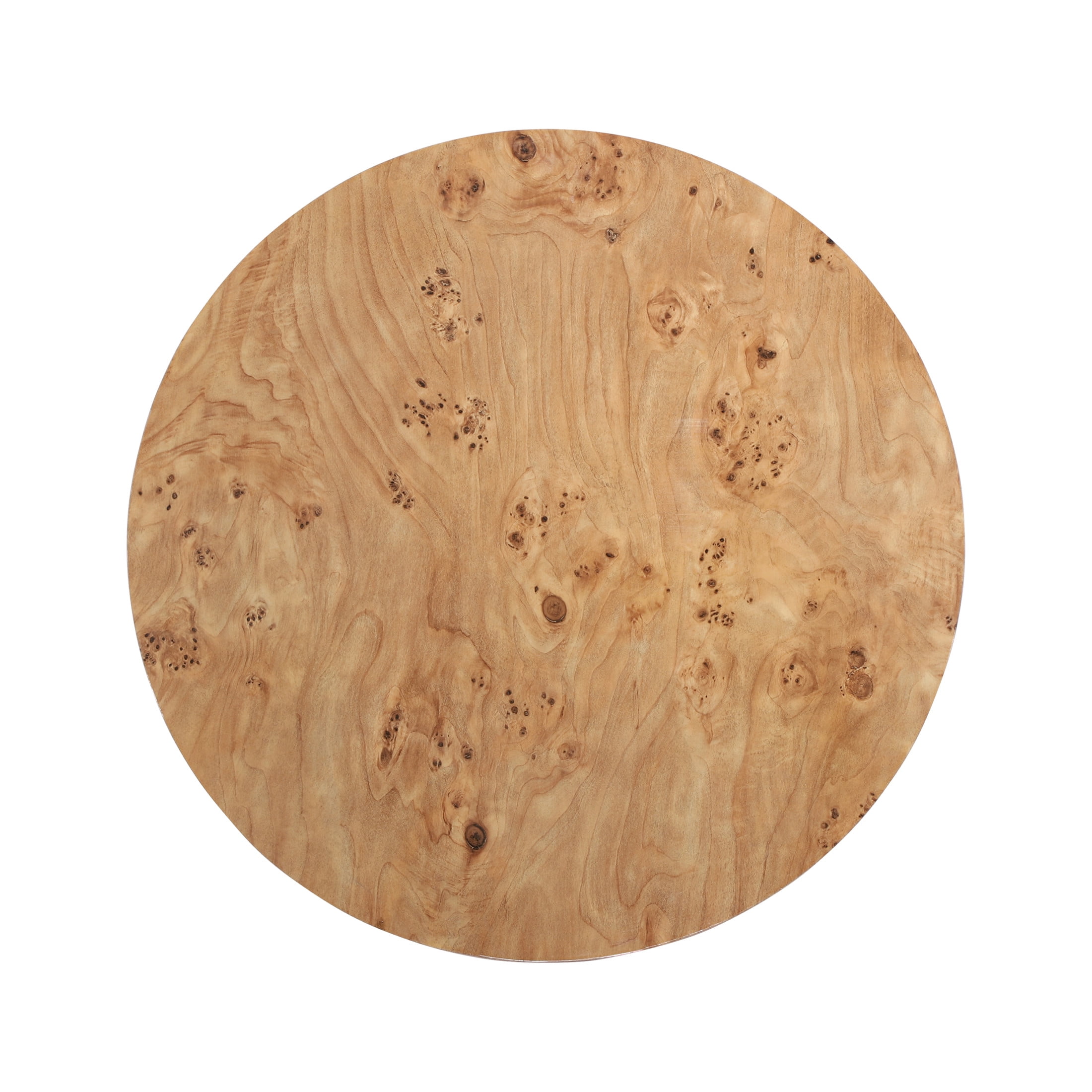 Christopher Knight Home 31.5" Round Coffee Table with Sculptural 3-Leg Base, Natural