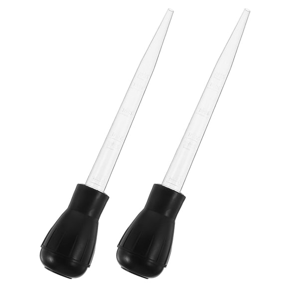 SHINYPASING 2PCS Marinade Dropper Made for Thanksgiving Cooking Essentials Turkey Baster