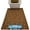 Brown Stripe Tan Paw, variant on Drymate Jumbo Cat Litter Box Mat - 100% Phthalate and BPA Free; Machine Washable; Soft on Paws, Kitten Supplies