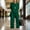 Grass green, variant on MORTTIC Women's Plus Size 3-Piece Lounge Set Open Front Cardigan Sleeveless Vest Wide Leg Pants Outfit Brown，4XL