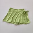 thumbnail image 1 of Falda deportiva para Yoga, falda de tenis y bádminton, pantalones de medio cuerpo, falda con bolsillo de secado rápido, falda con correa lateral dividida, pantalones para prendas de vestir, 1 of 6