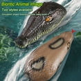thumbnail image 5 of Realistic Crocodile & Python RC Boat - 2.4GHz Waterproof Remote Control Animal Ship, High-Speed Pool Toy Gift for Kids Adults, 5 of 6