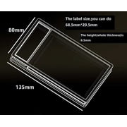 Vanity Slabs 240-Point Clear Wax Pack Display Slab for Packs Up to 5 Cards Thick, 1 Count