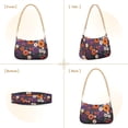 thumbnail image 7 of FORMRS Womens Shoulder Bag with Chain Strap Clutch Purse Cute Tote Handbag, Purple Flowers, 7 of 7
