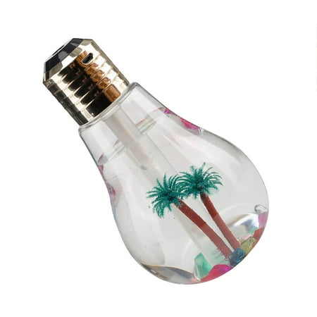 

Humidifier Bulb Lamp Shade Decorative Lights Diffuser Purifier Atomizer with Colorful LED Night Light for Office A