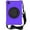 Purple, variant on Kids Case for Samsung Galaxy Tab A 10.1 2019 SM-T515/SM-T510 with Pencil Holder/Multi-Function Kickstand-Handle/Shoulder Strap, Protection Duty Shockproof Silicone Cover - Rose