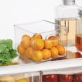 thumbnail image 2 of iDesign Pantry Storage Bin with Handles - Set of 2 - Clear - Made in USA, 2 of 9