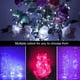 thumbnail image 3 of Guirnalda de luces LED Ineximun de 7 pies, 20 LED rosas, impermeables, 3 of 7