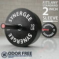 thumbnail image 4 of Synergee Bumper Plates Strength Conditioning Workouts Weightlifting, 4 of 7