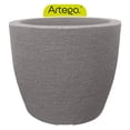 thumbnail image 1 of Maceta moderna para exteriores compacta de 20 cm de alto EUROPEAN Artego Japi Hecho en Brasil, 1 of 9