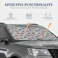 thumbnail image 4 of Balery Watermelon Parasol para parabrisas de coche de 2 piezas | Parasol plegable para parabrisas delantero de coche para la mayoría de sedanes-Large, 4 of 6