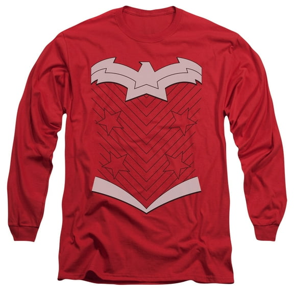 Jla - New Ww Costume - Long Sleeve Shirt - Small