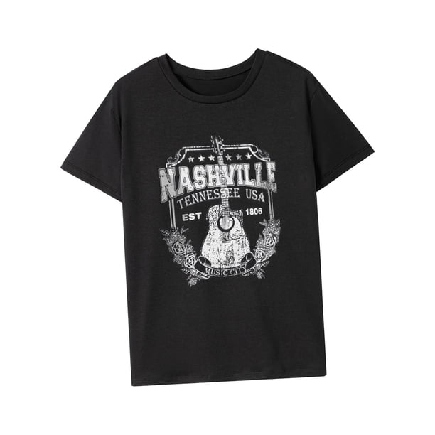Camiseta de Mujer Tops de Verano Camiseta básica Transpirable de Moda para Mujer Camiseta con Cuello Redondo para Viajar Caminar XL