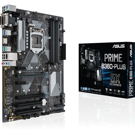 Asus Prime B360-Plus Motherboard - PRIME (Best Asus Motherboard For I7)
