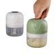 thumbnail image 2 of Verde 250 ml Mini USB inalámbrico eléctrico máquina de prensa de ajo vegetal Chile picadora de carne picadora herramienta de cocina, 2 of 5