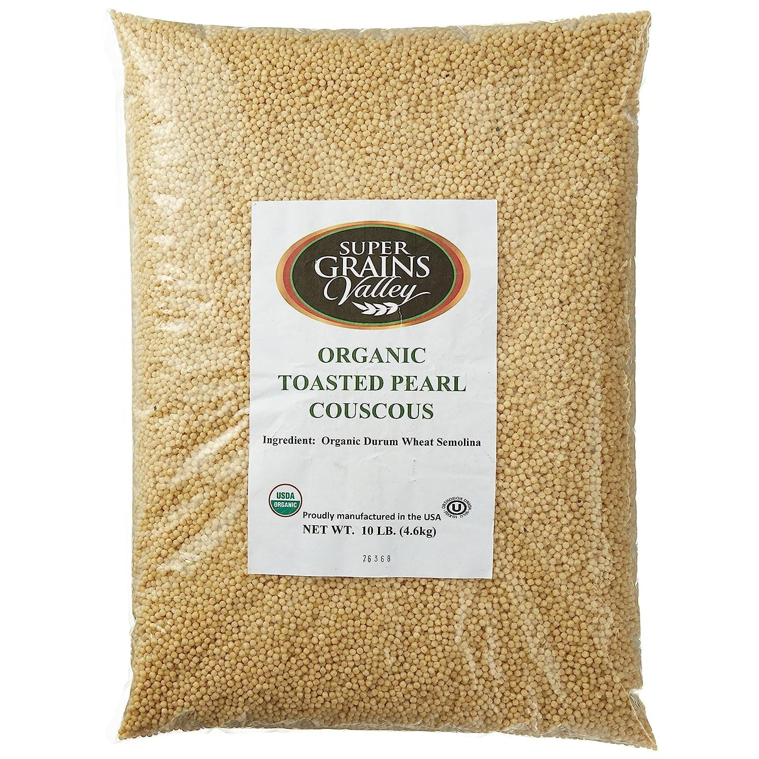 Bilot Organic Toasted Pearl Couscous