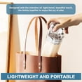 thumbnail image 5 of 3-in-1 Travel Toothbrush Case Holder - Portable Toothbrush & Toothpaste Cover Container for Camping, School, Business Trips, Bathroom Storage (Compact & Lightweight), 5 of 7