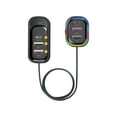 thumbnail image 2 of HOZVOMI 66W Multi-Functional Car Charger: Fast Charging, 6-Port Expansion, LED Ambient Light, USB & Type-C, Rear Mobile Phone Charger, 1.5m Extension Cord, 2 of 8