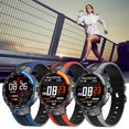 thumbnail image 3 of E15 Hombres Mujeres Reloj Inteligente Ip68 Pulsera Impermeable Ritmo Cardíaco Y Control De La Presión Arterial Reloj Inteligente Deportivo Cateissary EL017813-03, 3 of 5