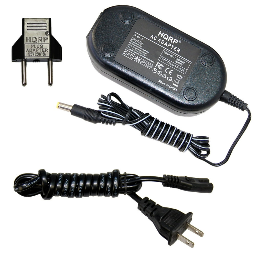 HQRP AC Adapter / Battery Charger / Power Supply Cord for Sony