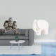 thumbnail image 2 of Escultura Moderna De Animales, Colección De Figuras De Búho Y Elefante Para Sala De Estar, Oficina, Armario, Decoración De Mesa, Adorno Con Almohadillas Antideslizantes Para Estantería., 2 of 8