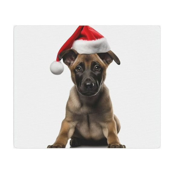 DistinctInk Mouse Pad - 1/4" Foam Rubber - Belgian Malinoi Puppy