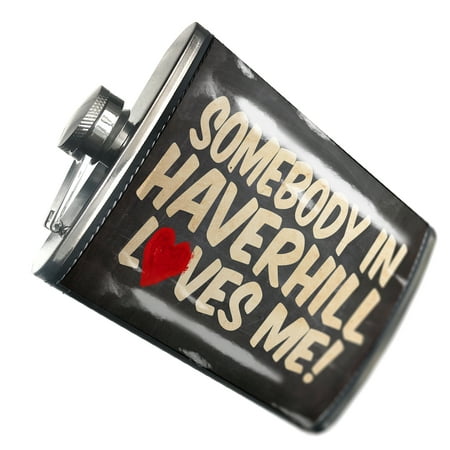 

NEONBLOND Flask Somebody in Haverhill Loves me Massachusetts